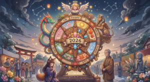 2026年 タロット イヤーカード 運命の輪｜意味・恋愛・仕事・過ごし方をやさしく解説