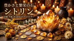 🌟 シトリンの効果・意味を徹底解説｜金運のシンボル・商売繁盛の石として世界中で愛される理由
