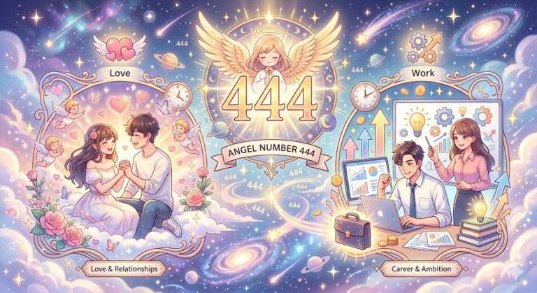 エンジェルナンバー 444 意味 恋愛 仕事｜天使からのサインと繰り返し見るタイミングの意味